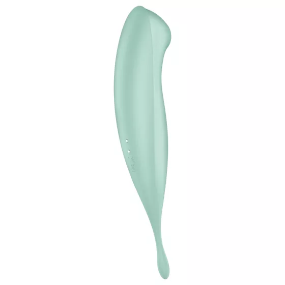 Satisfyer Twirling Pro - 2v1 smart klitoriálny vibrátor - mentolová