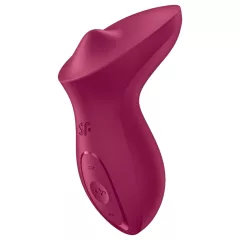   Satisfyer Exciterrr - rotačný perličkový vibrátor na klitoris (červený)