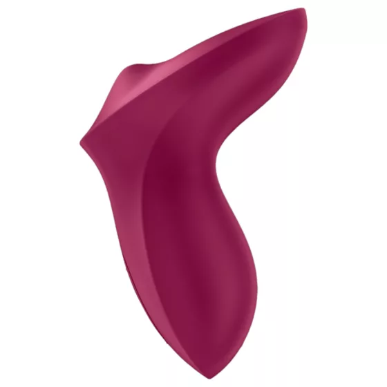 Satisfyer Exciterrr - rotačný klitoriálny vibrátor s guľôčkami - červený