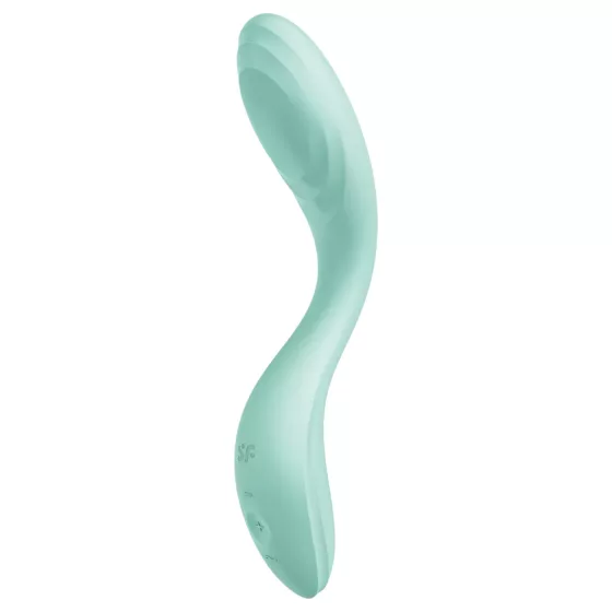 Satisfyer Rrrolling - vibrátor na bod G s pohyblivou guličkou (mentolová)