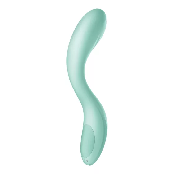 Satisfyer Rrrolling - vibrátor na bod G s pohyblivou guličkou (mentolová)