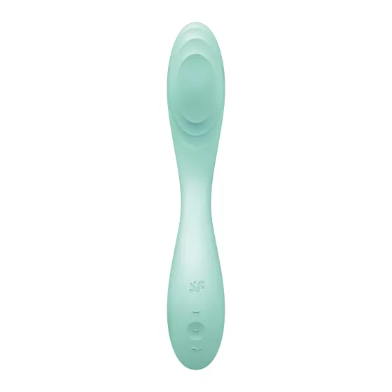 Satisfyer Rrrolling - vibrátor na bod G s pohyblivou guličkou (mentolová)