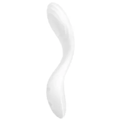   Satisfyer Rrrolling - vibrátor na bod G s pohyblivými guľôčkami (biely)