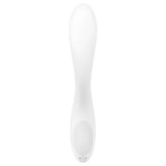   Satisfyer Rrrolling - vibrátor na bod G s pohyblivými guľôčkami (biely)