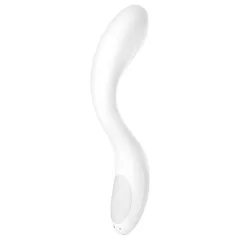   Satisfyer Rrrolling - vibrátor na bod G s pohyblivými guľôčkami (biely)