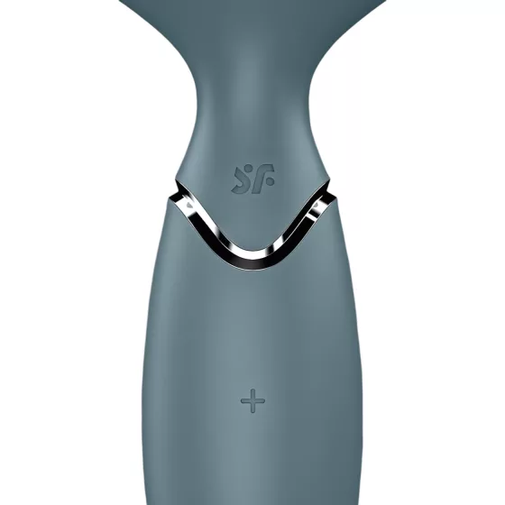 Satisfyer Mini Wand-er - masážny vibrátor (sivý)