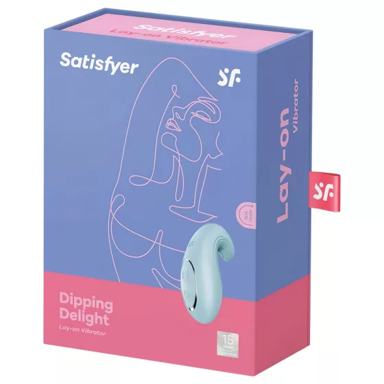 Satisfyer - vibračný stimulátor klitorisu - nabíjateľný - modrý