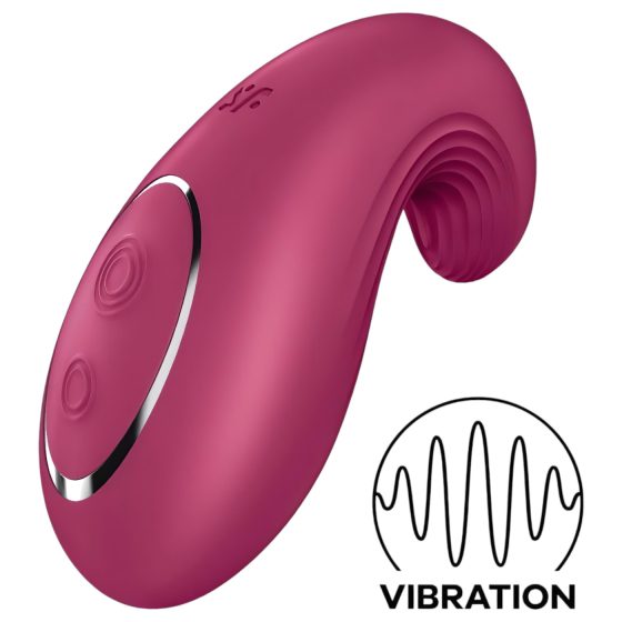 Satisfyer - vibrátor na klitoris - nabíjateľný - červený
