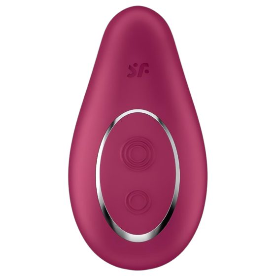 Satisfyer - vibrátor na klitoris - nabíjateľný - červený