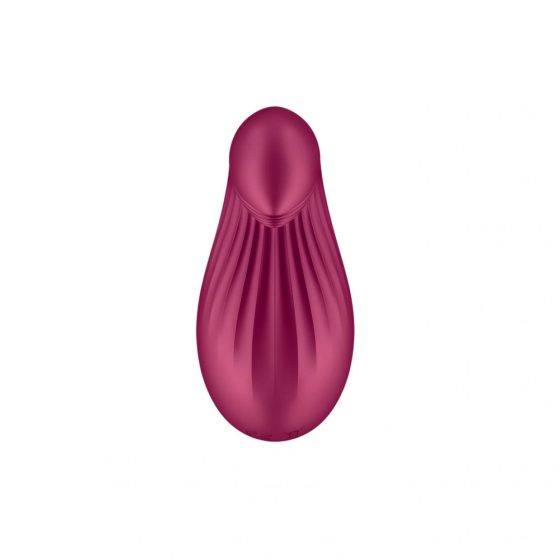 Satisfyer Dipping Delight - nabíjací vibrátor na klitoris (červený)