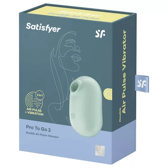 Satisfyer Pro To Go 2 - nabíjateľný stimulátor klitorisu na vlny vzduchu