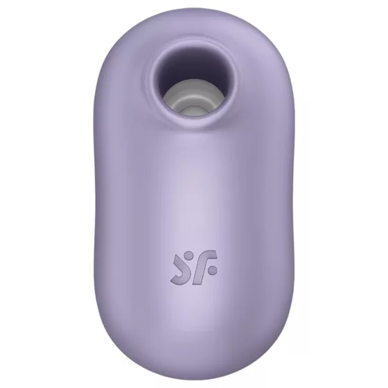 Satisfyer Pro To Go 2 - akumulátorový, vzduchovými vlnami stimulujúci klitorálny vibrátor (fialový)