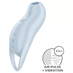   Satisfyer Pocket Pro 1 - stimulátor klitorisu na vlny vzduchu - modrý
