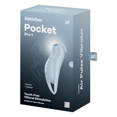   Satisfyer Pocket Pro 1 - dobíjací stimulátor klitorisu so vzduchovými vlnami (modrý)