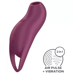   Satisfyer Pocket Pro 1 - akumulátorový, tlakovo-vlnový stimulátor klitorisu (fialový)