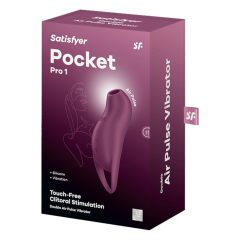   Satisfyer Pocket Pro 1 - dobíjací stimulátor klitorisu so vzduchovými vlnami (fialový)