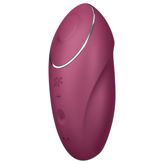 Satisfyer - vibračný stimulátor klitorisu a vagíny 2v1 - červený