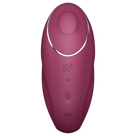 Satisfyer - vibračný stimulátor klitorisu a vagíny 2v1 - červený