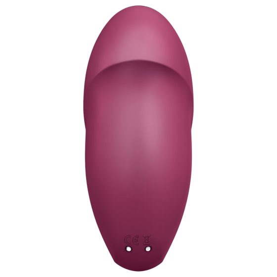Satisfyer - vibračný stimulátor klitorisu a vagíny 2v1 - červený