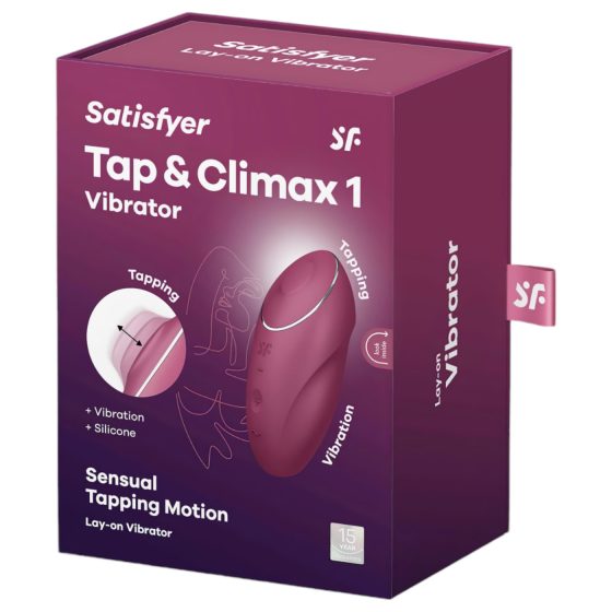 Satisfyer - vibračný stimulátor klitorisu a vagíny 2v1 - červený