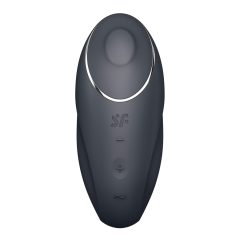   Satisfyer Tap & Climax 1 - vibrátor a stimulátor klitorisu 2v1 (čierny)