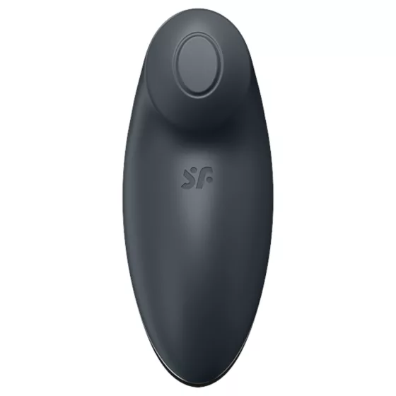 Satisfyer Tap & Climax 2 - vibrátor na klitoris a stimulátor - 2v1, sivý