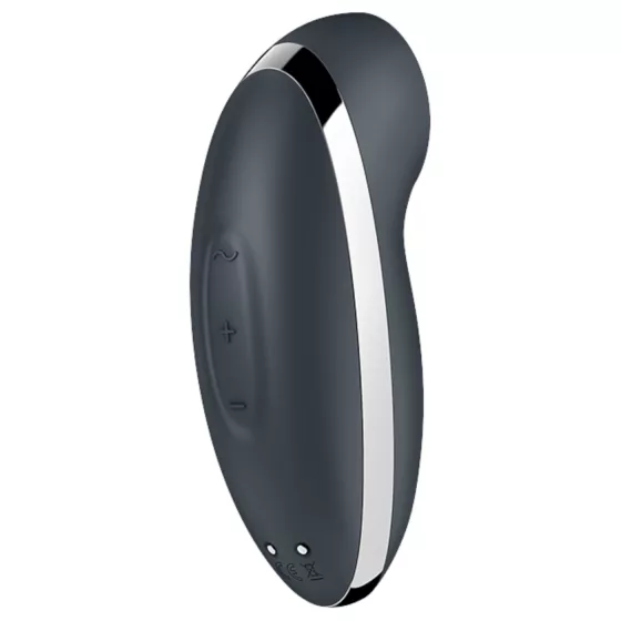 Satisfyer Tap & Climax 2 - vibrátor na klitoris a stimulátor - 2v1, sivý