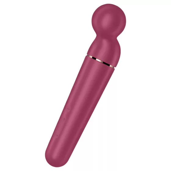 Satisfyer Planet Wand-er - masážny vibrátor (červený)