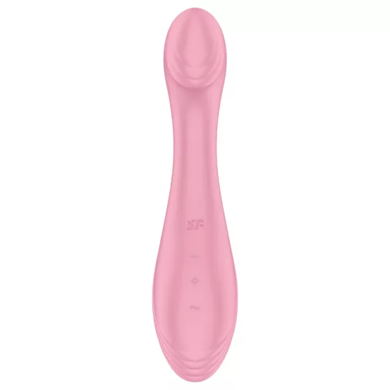 Satisfyer G-Force - vibrátor na G-bod - nabíjateľný, vodotesný - ružový