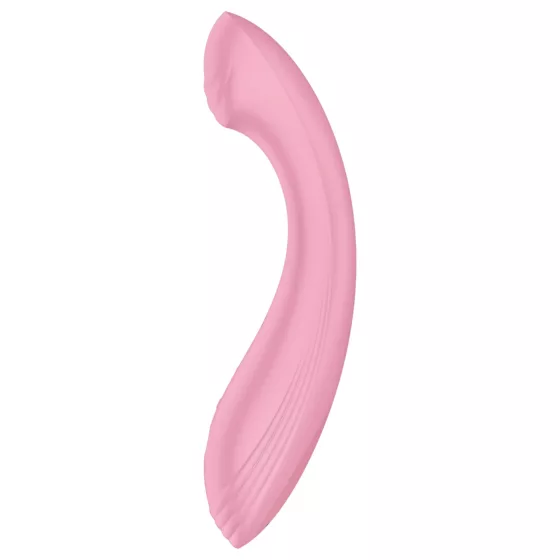 Satisfyer G-Force - vibrátor na G-bod - nabíjateľný, vodotesný - ružový