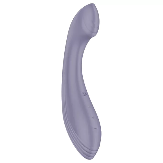 Satisfyer G-Force - vibrátor na G-bod - nabíjateľný, vodotesný - fialový