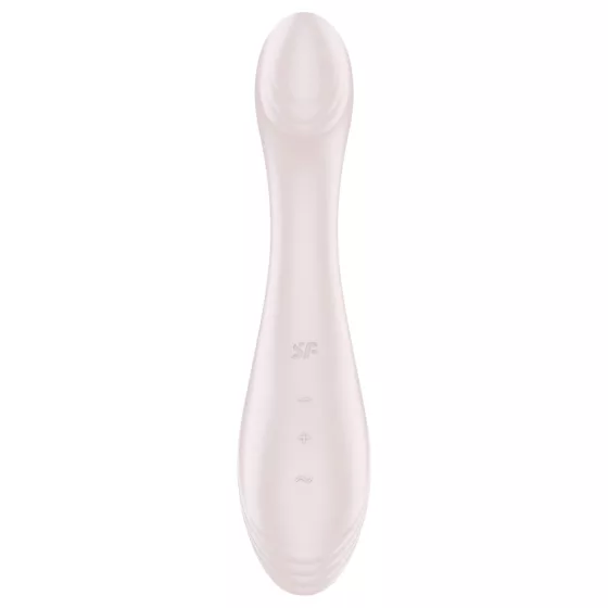 Satisfyer G-Force - vibrátor na G-bod - dobíjací, vodotesný - béžový