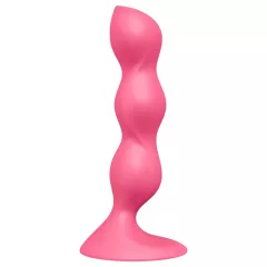   Satisfyer Triple Ball-R - análny vibrátor s guľôčkami - ružový