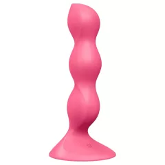   Satisfyer Triple Ball-R - análny vibrátor s guľôčkami - ružový