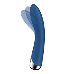   Satisfyer Spinning Vibe 1 - vibrátor s rotujúcou hlavicou na bod G (modrý)