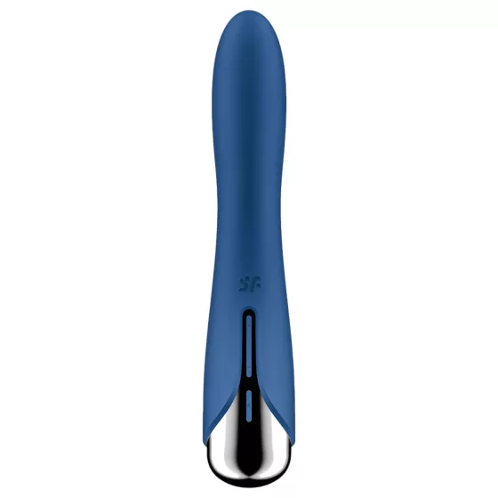 Satisfyer Spinning Vibe 1 - vibrátor na G-bod s rotujúcou hlavou - modrý