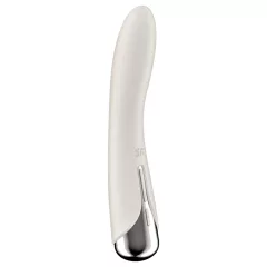   Satisfyer Spinning Vibe 1 - rotačný G-bod vibrátor s otočnou hlavicou (béžový)