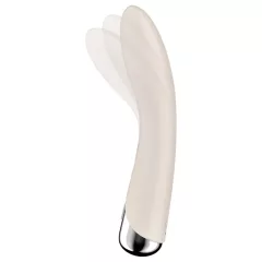   Satisfyer Spinning Vibe 1 - rotačný G-bod vibrátor s otočnou hlavicou (béžový)