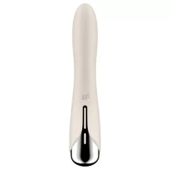   Satisfyer Spinning Vibe 1 - rotačný G-bod vibrátor s otočnou hlavicou (béžový)