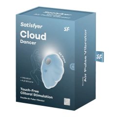   Satisfyer Cloud Dancer - dobíjací vzduchový stimulátor klitorisu (modrý)