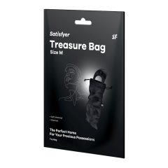   Satisfyer Treasure Bag M - taška na sexuálne hračky - stredná (čierna)
