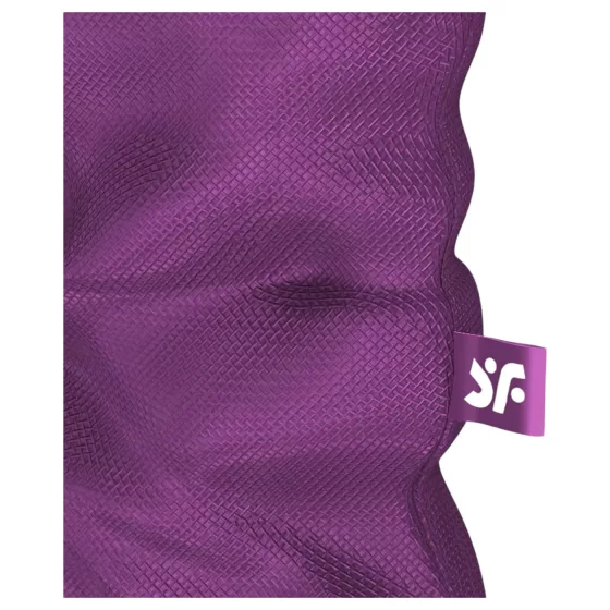 Satisfyer Treasure Bag - diskrétne úložné vrecko - stredné (fialové)