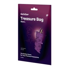   Satisfyer Treasure Bag L - taška na sexuálne hračky - stredná (fialová)