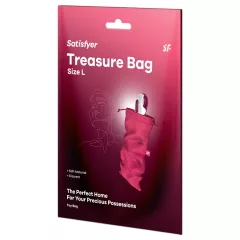   Satisfyer Treasure Bag L - diskrétna úložná taška - veľká - ružová
