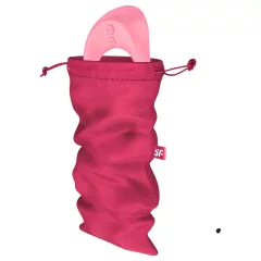   Satisfyer Treasure Bag M - diskrétne vrecko na uskladnenie sexuálnych hračiek (ružové)
