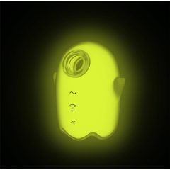   Satisfyer Glowing Ghost - svietiaci stimulátor klitorisu (žltý)
