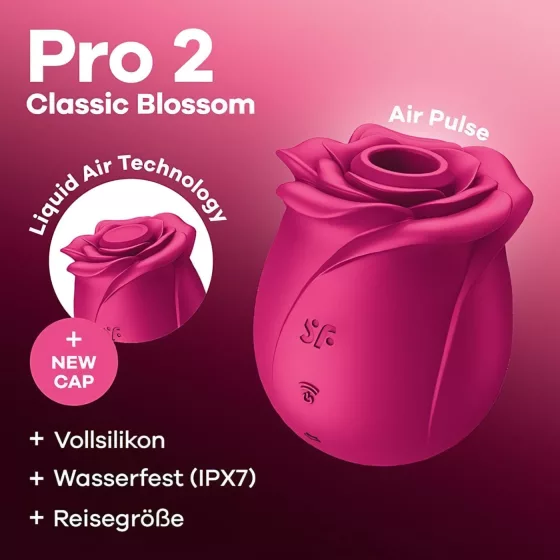 Satisfyer Pro 2 Classic Blossom - stimulátor klitorisu s vlnami vzduchu