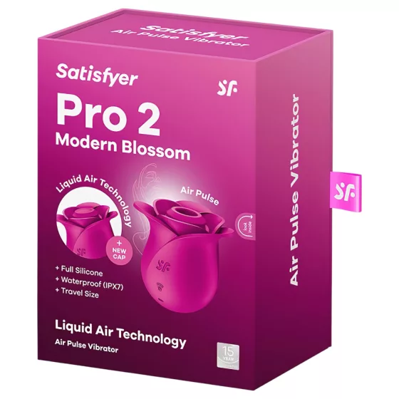 Satisfyer Pro 2 Modern Blossom - klitorálny stimulátor s tlakovými vlnami