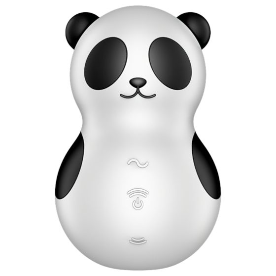 Satisfyer Pocket Panda - vzduchový stimulátor klitorisu (čierna)