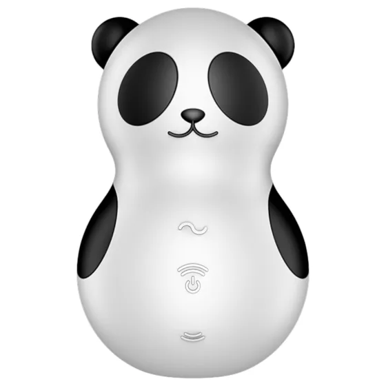 Satisfyer Pocket Panda - dráždidlo klitorisu s tlakovými vlnami (čierne)